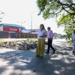 Inicia una obra clave de pavimentación para mejorar la transitabilidad de la avenida Kirchner