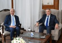 Jaldo recibió a Lorenzetti en Casa de Gobierno: agenda judicial en foco