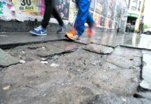 Veredas uniformes en San Miguel de Tucumán: la idea que frena la falta de fondos