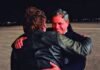 Lisandro Catalán y un abrazo de tinte político con Javier Milei