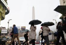 SMN emitió alerta por tormentas y granizo en AMBA