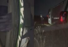 Un micro volcó en ruta 7 de Carmen de Areco y dejó 20 heridos