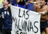 Dura derrota de Milei: Los jugadores de la Scaloneta reivindicaron a las Malvinas con una bandera
